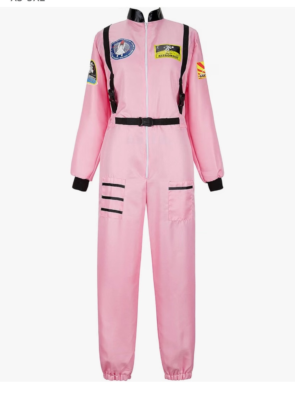 SIze Med Women’s Astronaut Costume Jumpsuit, Adult Space Costume for Halloween